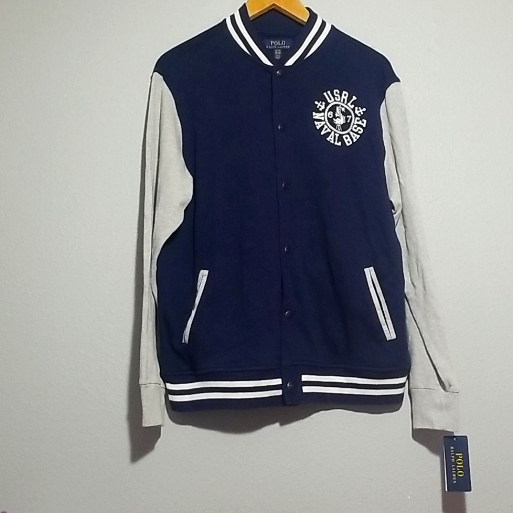 Polo Ralph Lauren Sweater Jacket Buttons XL 18-20